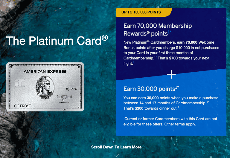 AMEX Platinum